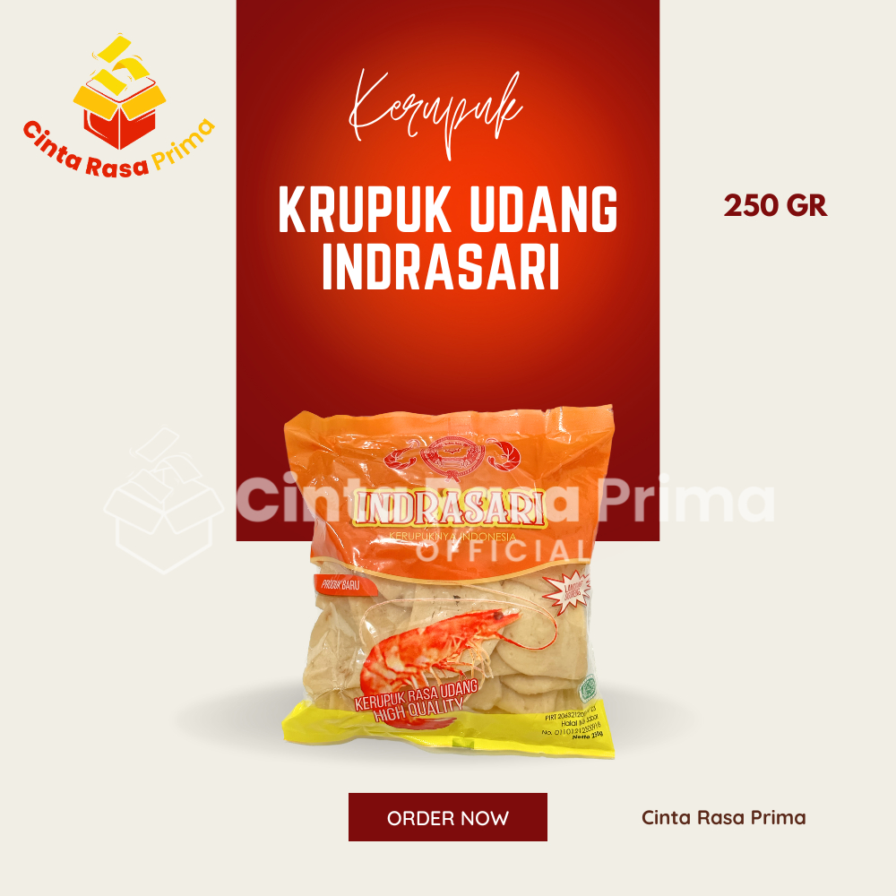 

Kerupuk Udang Indrasari - 250 gr