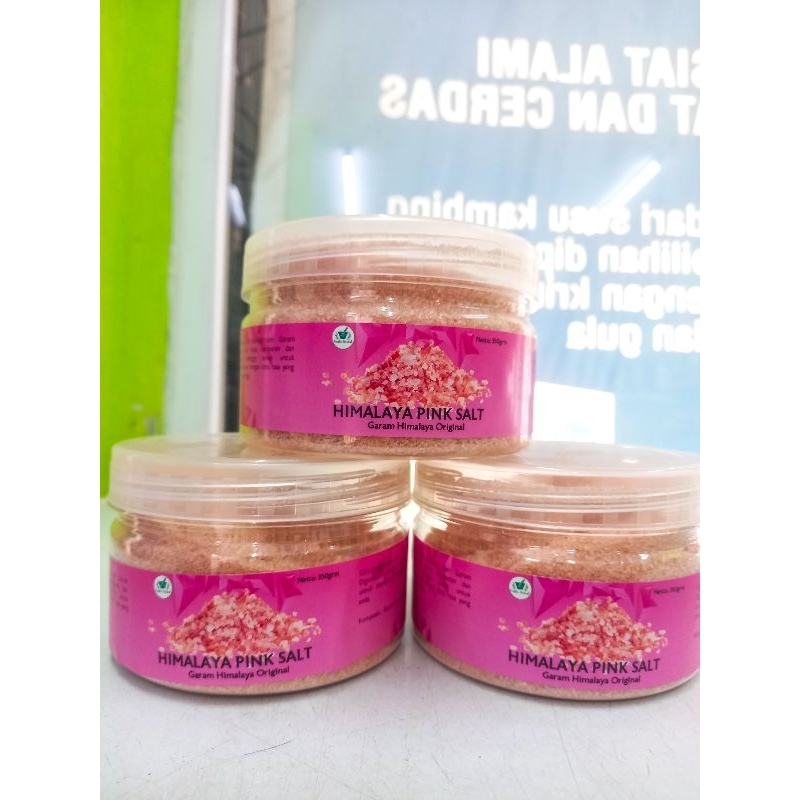 

Garam Himalaya Pink Salt toples 250 gram