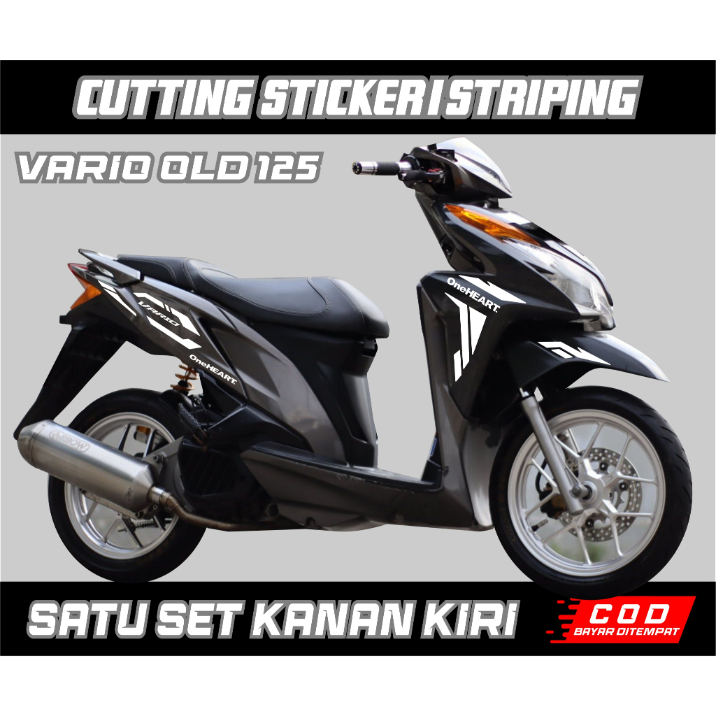 CUTTING STICKER|STRIPING MOTOR VARIO OLD 125