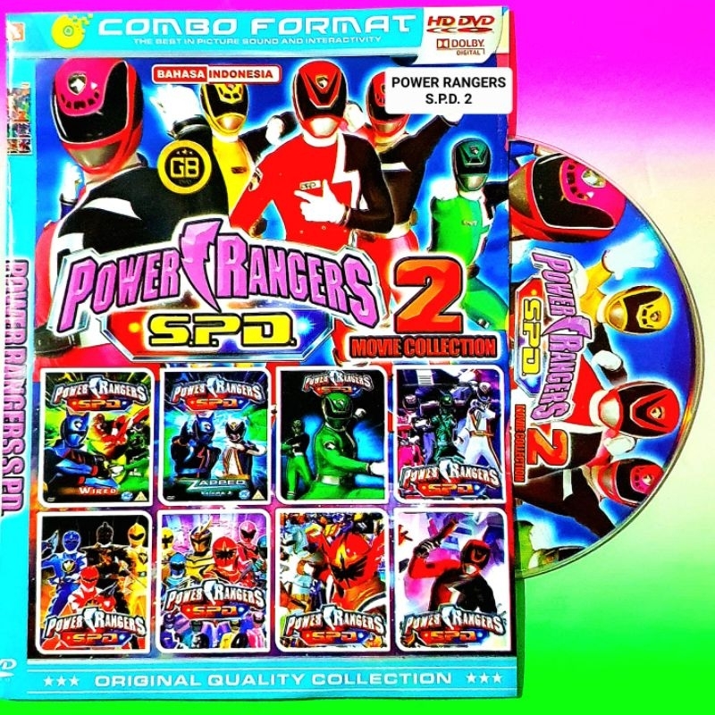 KASET FILM POWER RANGERS SPD