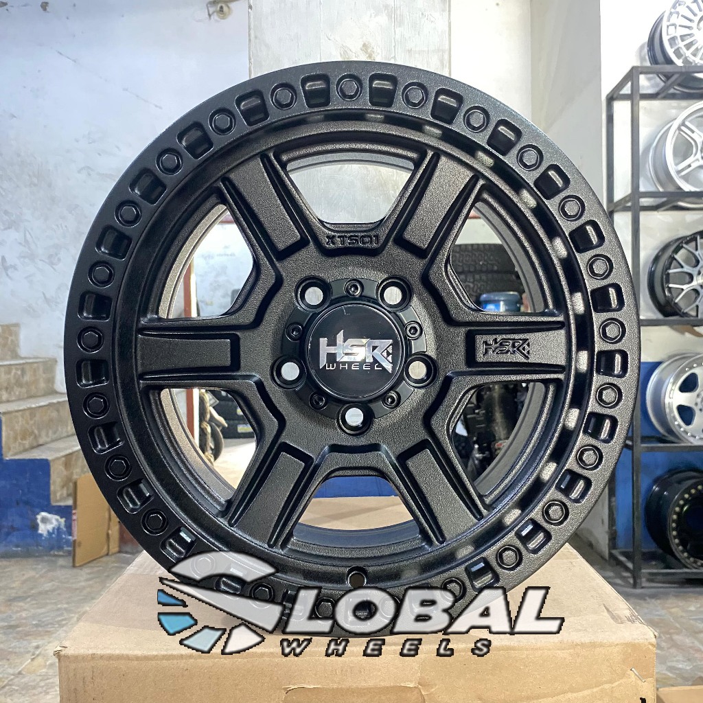 Velg Mobil HSR XTS01 Ring 15 Lubang 5 Semi Offroad Buat Terio Rush Innova Captiva Xtrail