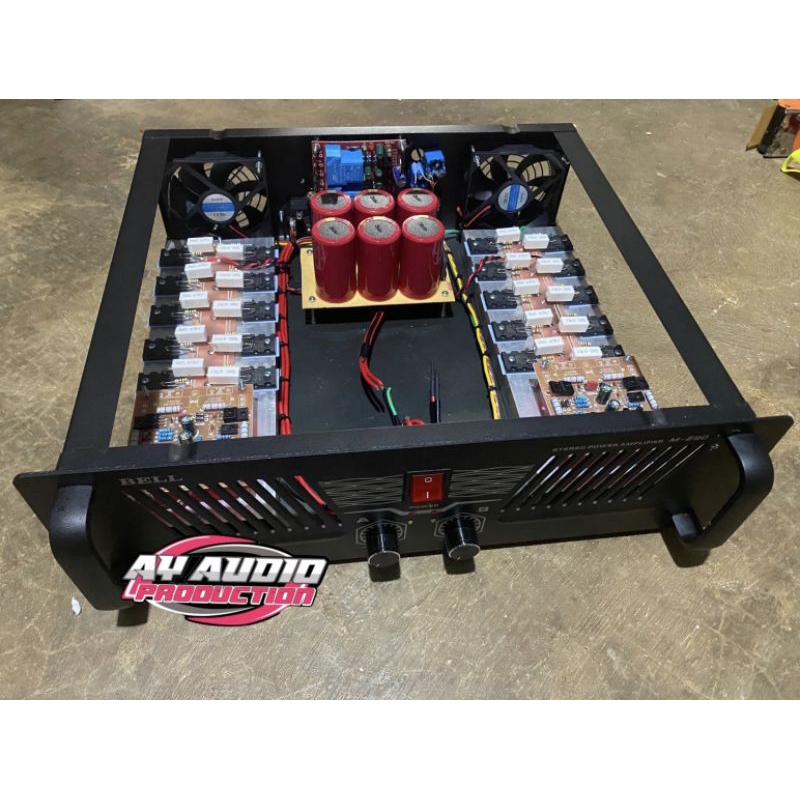 POWER AMPLIFIER RAKITAN 15A CT 55/45 TANPA TRAFO/POWER RAKITAN AMPLIFIER 15A TERJANGKAU