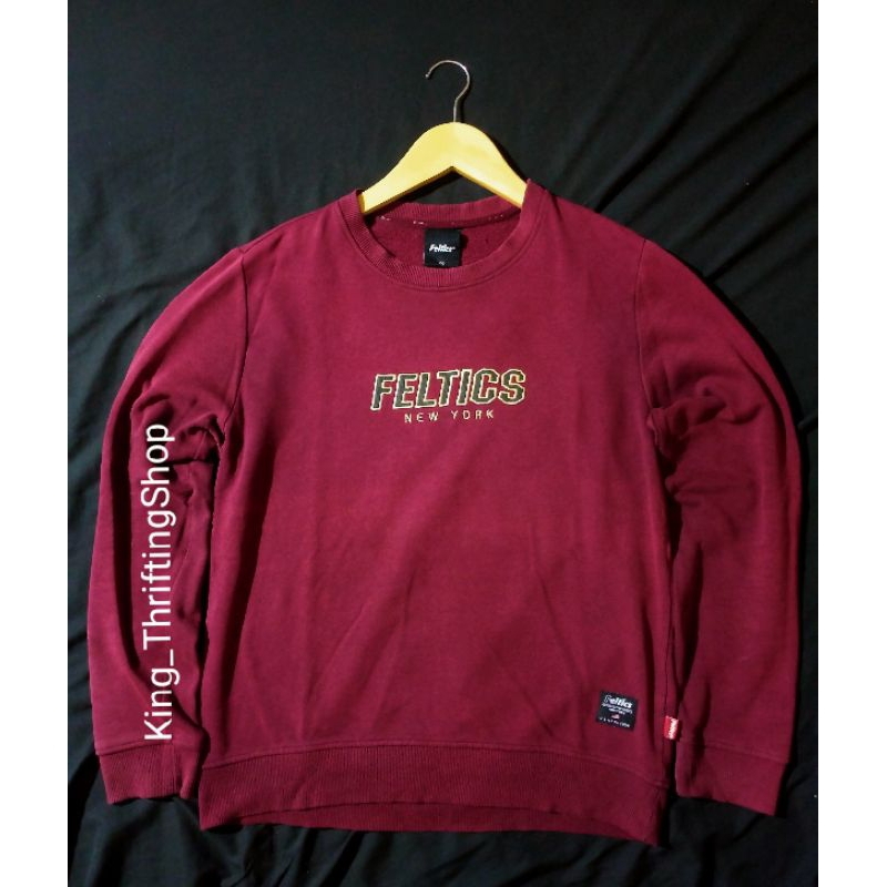 Hoodie Crewneck Feltics Original Second