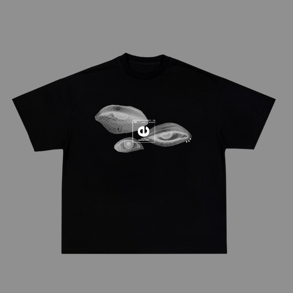 T-Shirt Kaos Ekstasi Reach Out Hitam Unisex