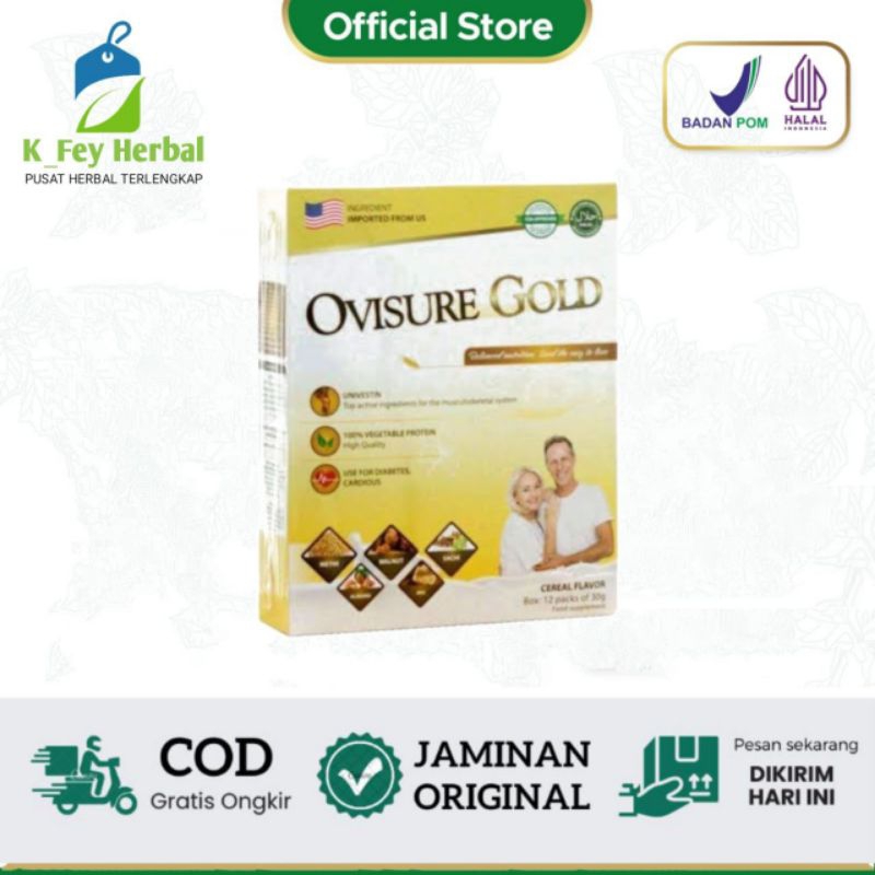 

OVISURE GOLD SUSU ASLI ORIGINAL VITAMIN DAN SENDI OSTEOPOROSIS OSTEOARTRITIS