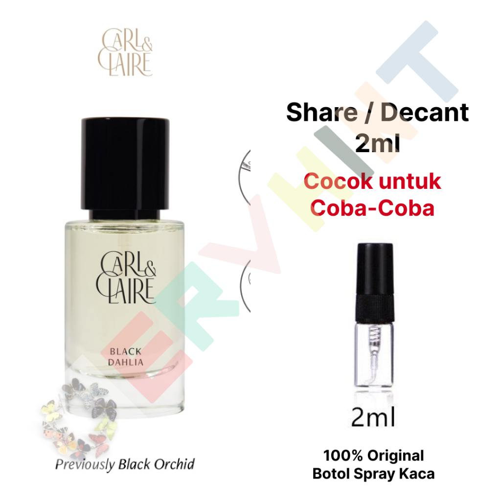 [Share / Decant] Carl & Claire Black Dahlia (ex. Black Orchid) EDP Parfum Original