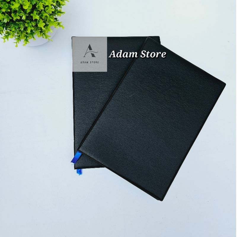 

Buku agenda cover polos /Agenda cover polos hitam uk A5 21 cm × 14 cm (terima cetak costume merek)