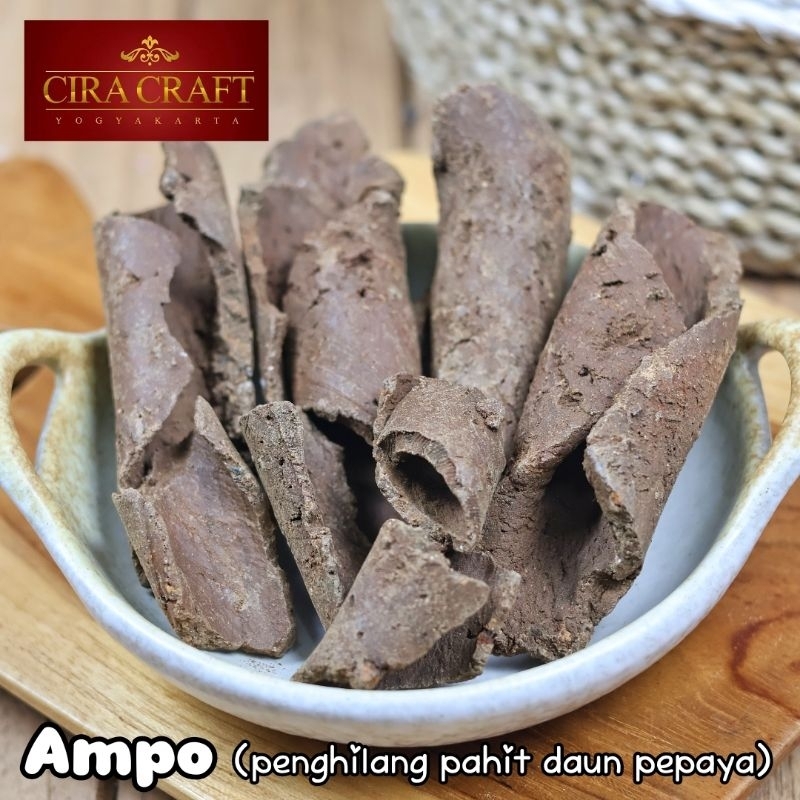 

(500gr) AMPO Tanah Liat Penghilang Pahit Daun Pepaya