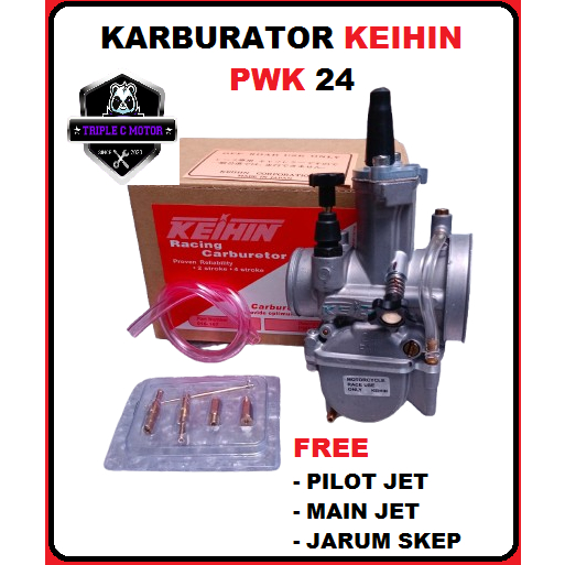 KEIHIN KARBURATOR PWK 24 KARBU RACING PART IMPORT