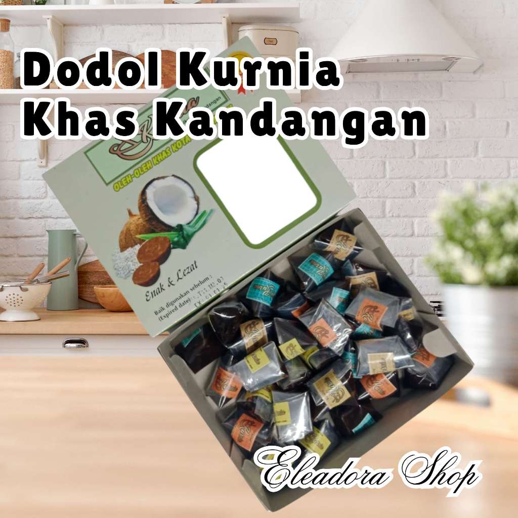 

Dodol Asli Kandangan Merk Kurnia - Kemasan Kotak