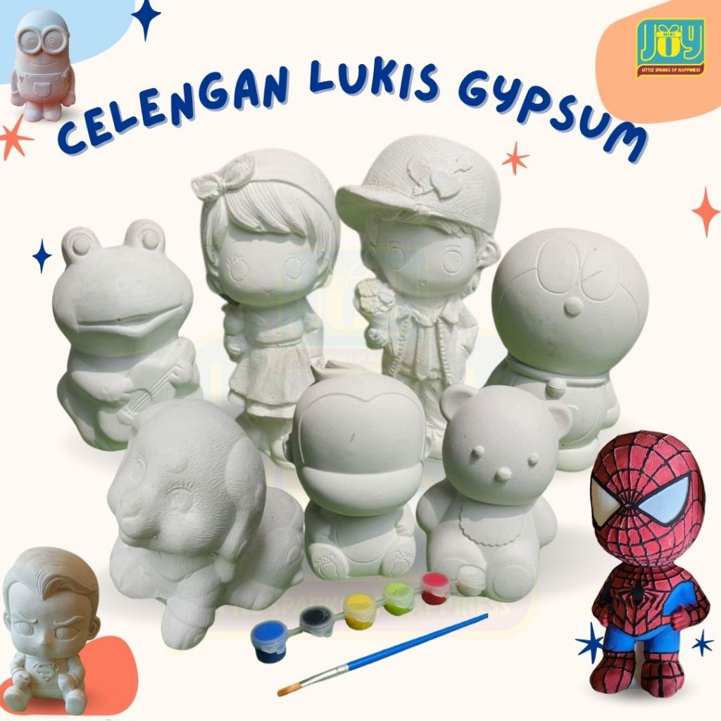

Celengan Anak Gypsum Untuk Dilukis Diwarnai Untuk Anak TK SD SMP SMA Dewasa Untuk Melatih Kreatifitas