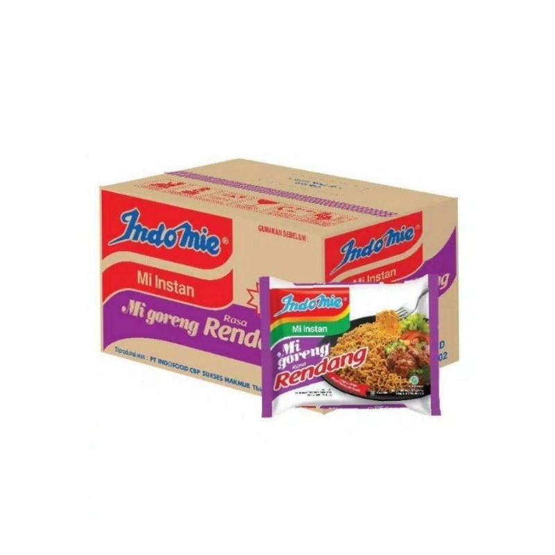 

Indomie Mi Instan Mi Goreng Rasa Rendang (1 dus/40 pcs)