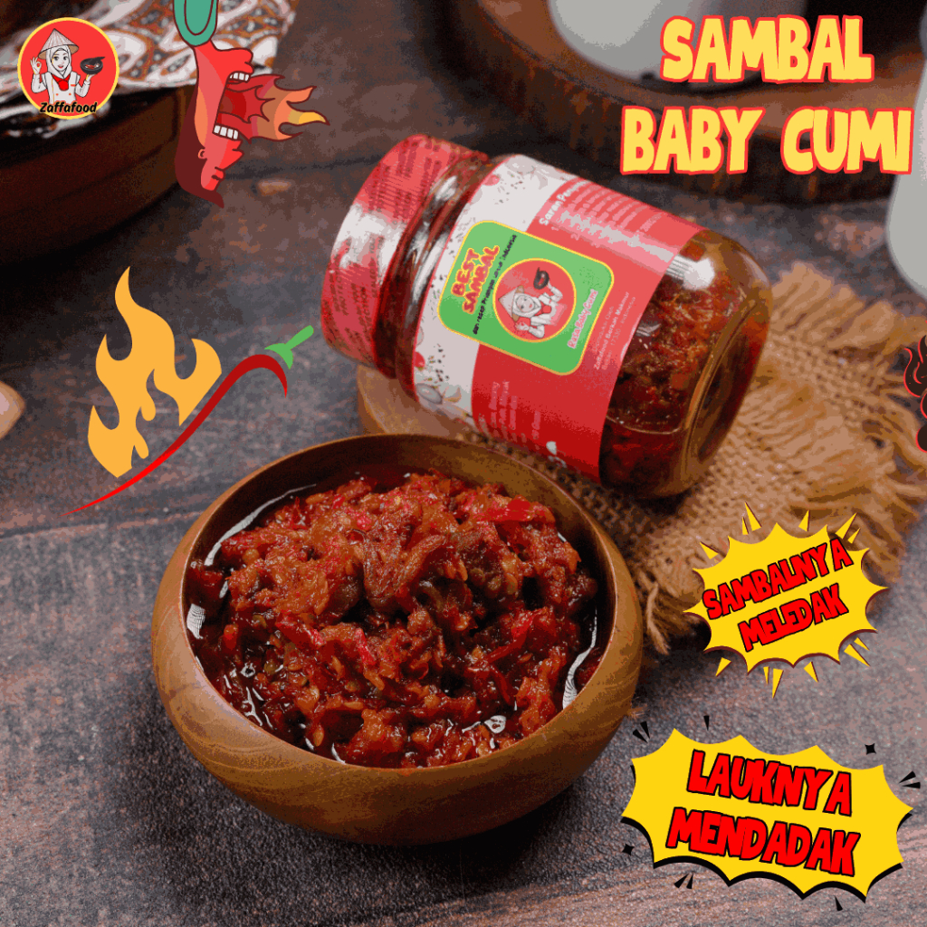 

Sambel Cumi | Sambal Baby Cumi | by BEST SAMBAL 150gram