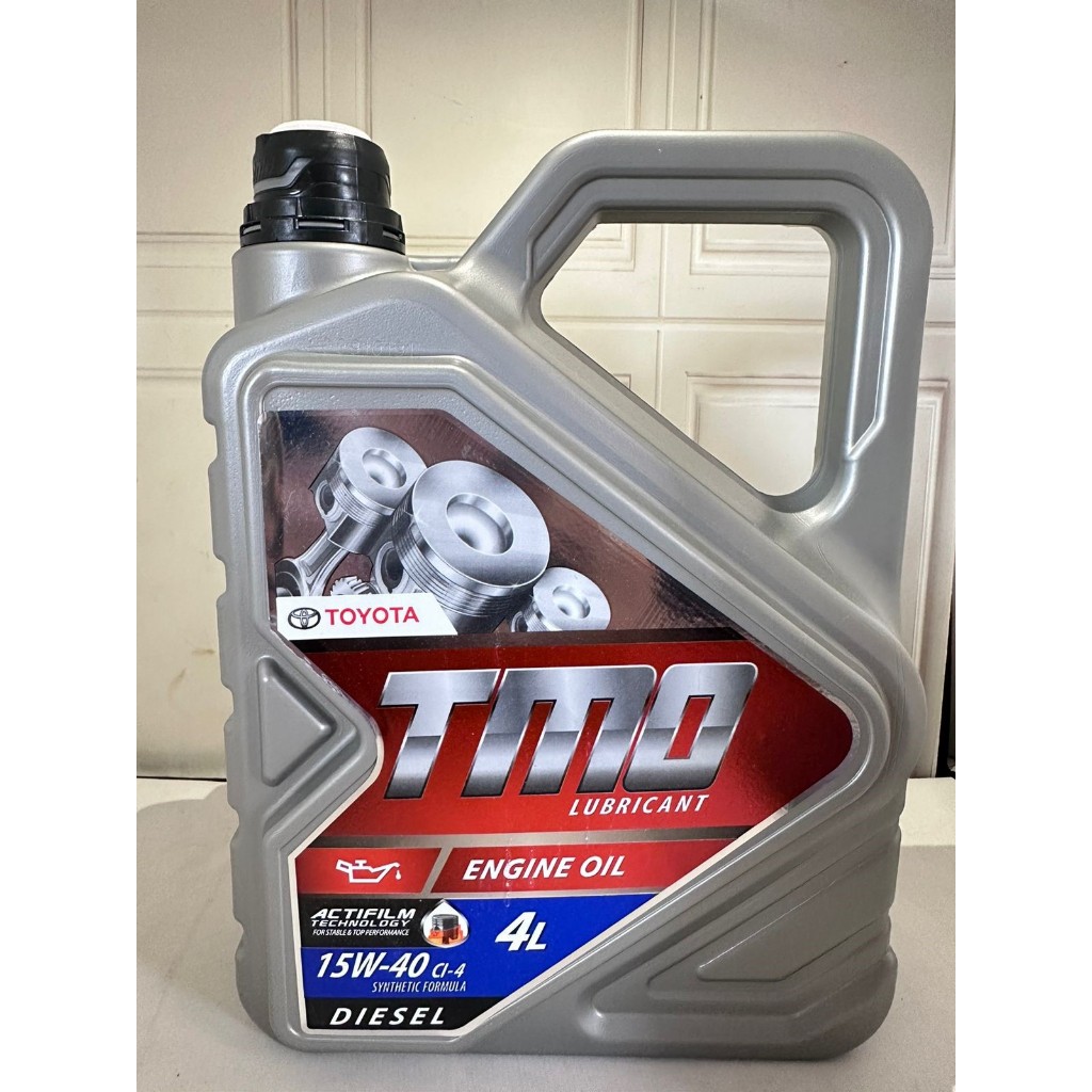 Oli Mesin Diesel Toyota TMO DIESEL DAN GASOLINE 1 GALON Ukuran 4 LITER
