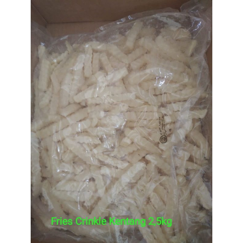

Kentang Crinkle Cut 2.5Kg