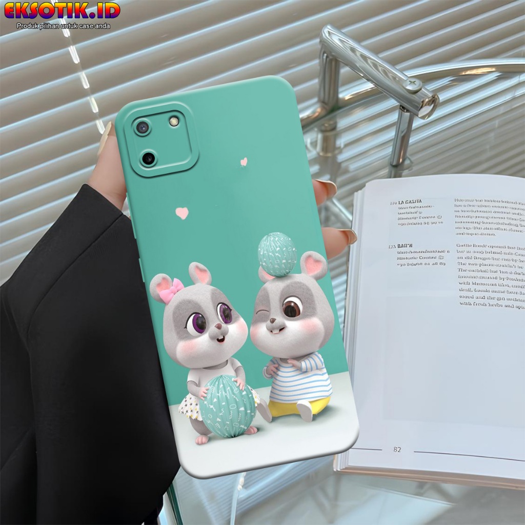 Case Realme C11 2020 - Casing Realme C11 2020  - Fashion Case - Silikon Realme C11 2020  - Motif Ker