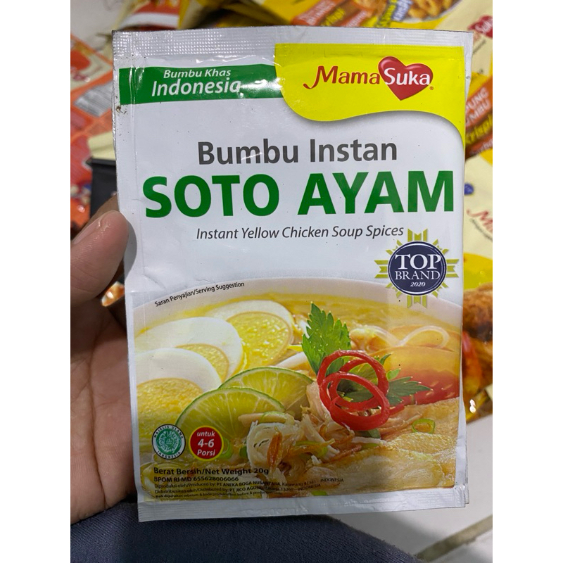 

Mamasuka Bumbu Soto Ayam 20grr x 10pcs