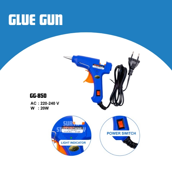 

(PCS) GLUE GUN JOYKO GG-850 / JOYKO GG-850 / GLUE GUN/ LEM TEMBAK JOYKO