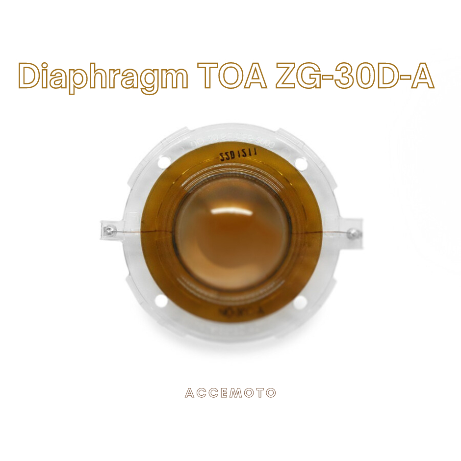 Spul Spool /Diaphragm TOA ZG-30D-A (25W) untuk  ZH-5025-B ZH-5025-BM ZH-5025-BB Original