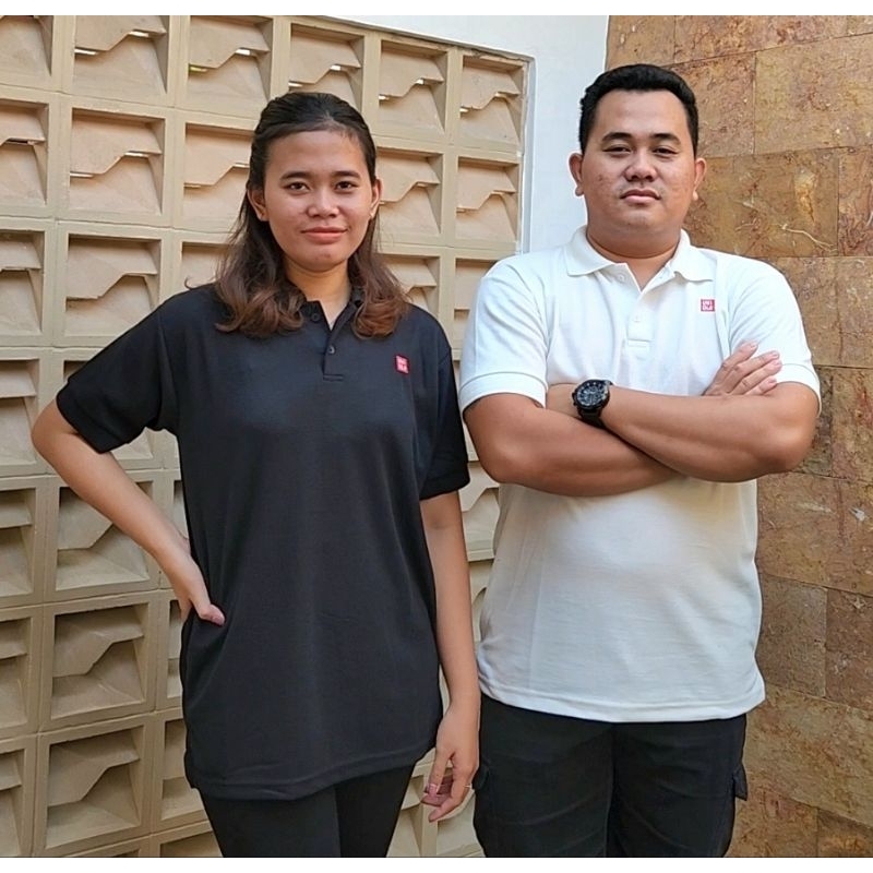 KAOS KERAH BRANDED / Kaos kerah unisex