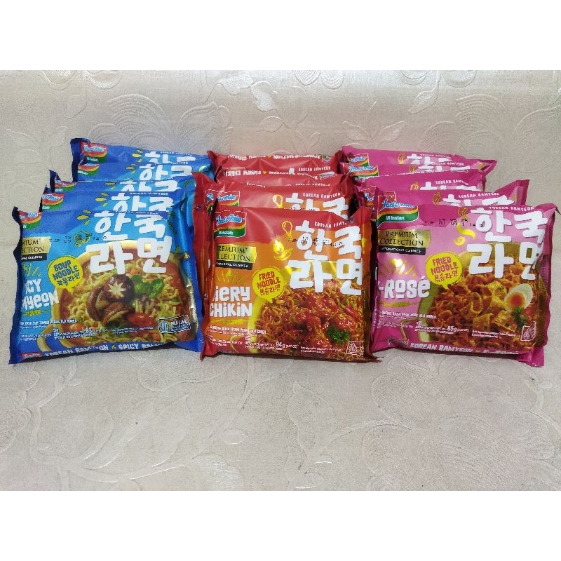 

INDOMIE KOREAN SERIES BARU / INDOMIE K - ROSE / INDOMIE FIERY CHIKIN / INDOMIE SPICY RAMYEON / INDOMIE KOREAN PREMIUM COLLECTION / INDOMIE KOREAN SERIES / INDOMIE TERBARU