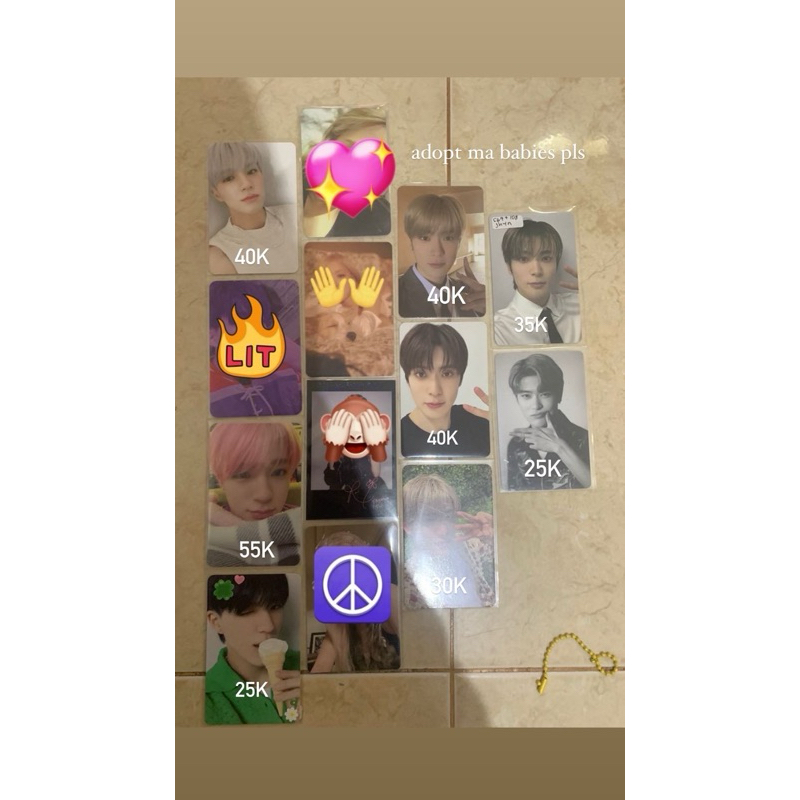 WTS PC Jeno dan Jaehyun