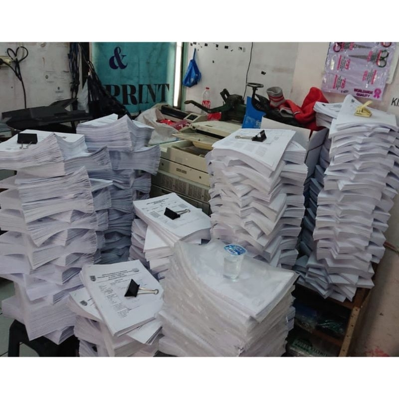 

JASA PRINT HITAM PUTIH / WARNA A4 70/75Grm