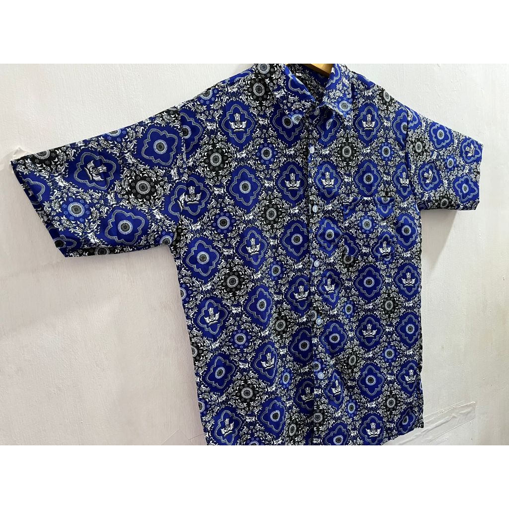 GTR BATIK SMP NEGERI BATIK SMP NASIONAL SERAGAM BATIK SEKOLAH SMP LENGAN PANJANG + PENDEK COD