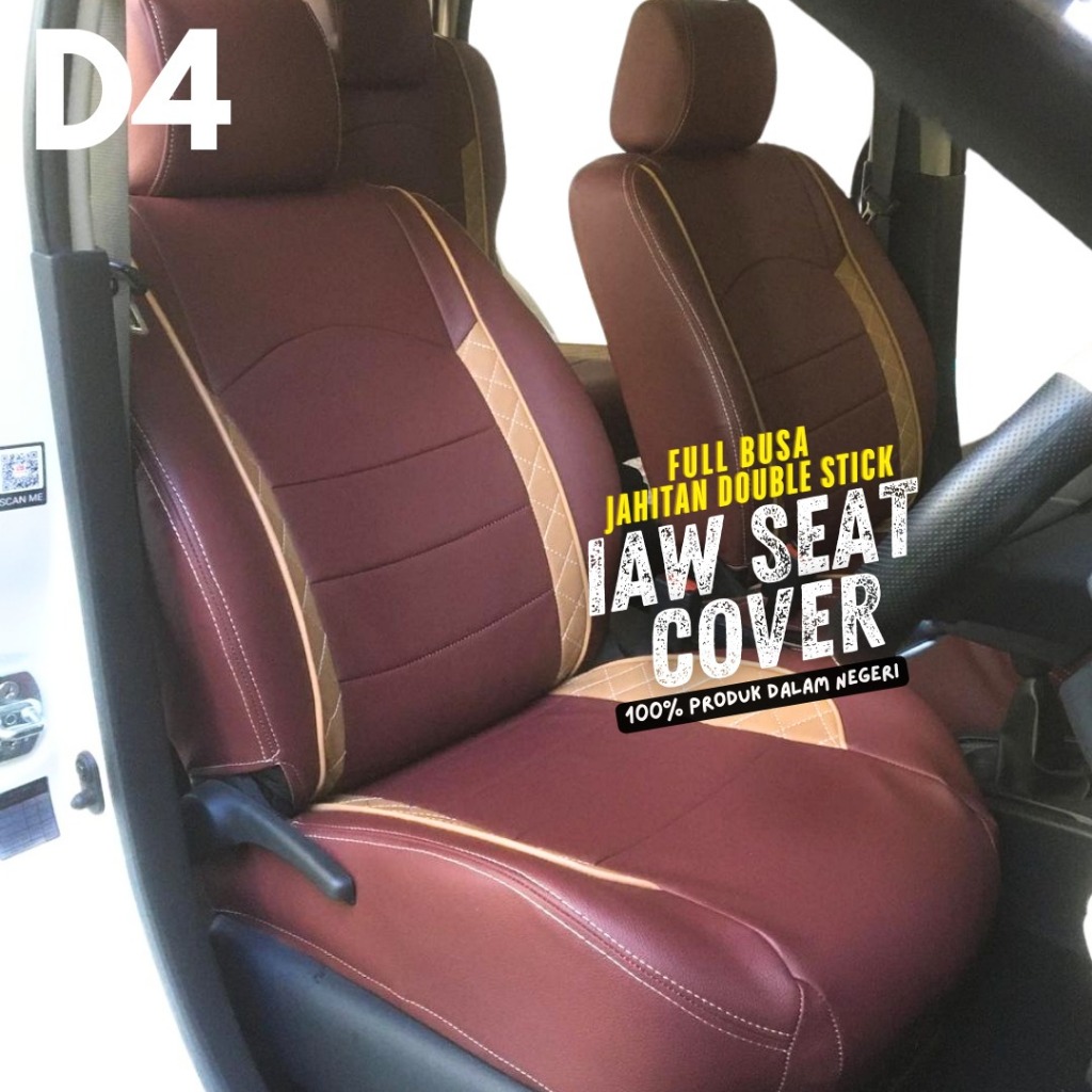 SARUNG JOK MOBIL AGYA 2024-2025 BAHAN CHEROKEE AP FORCE