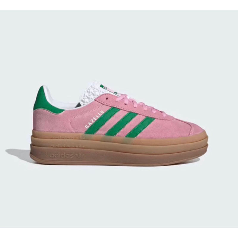Adidas Gazelle Bold Pink Green
