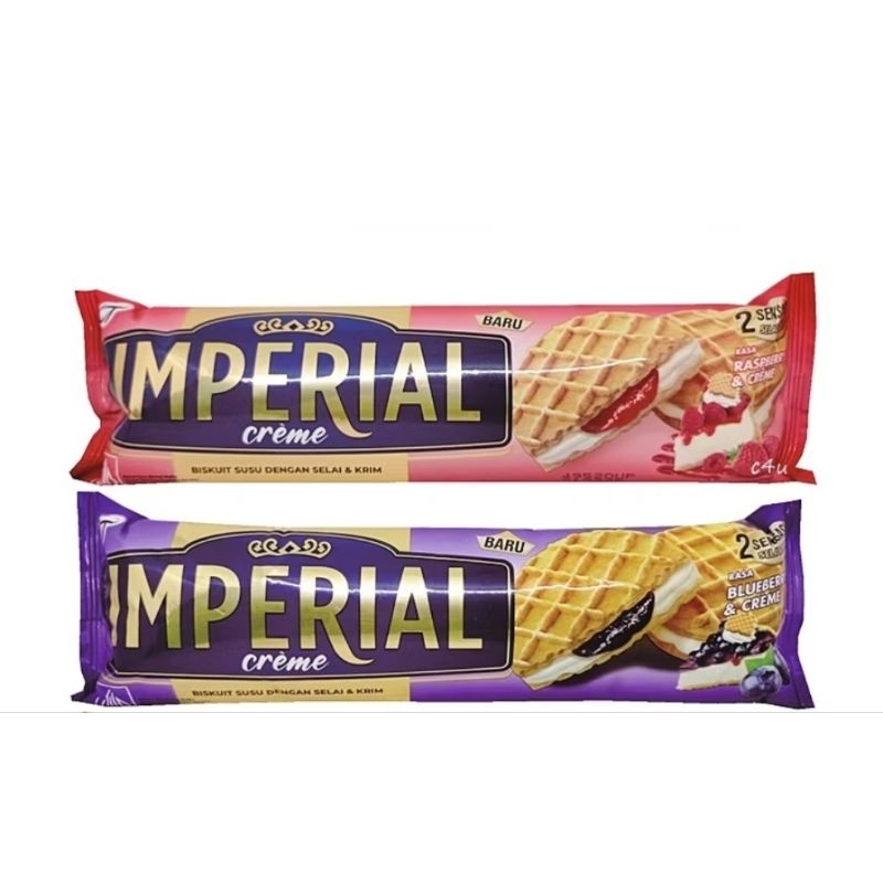 

Imperial Creme - Biskuit dengan Selai dan Krim - Roll Pack