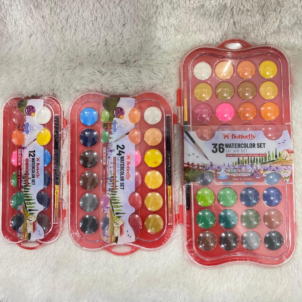 

Cat Air merk Butterfly 1 set lengkap 3 varian ukuran