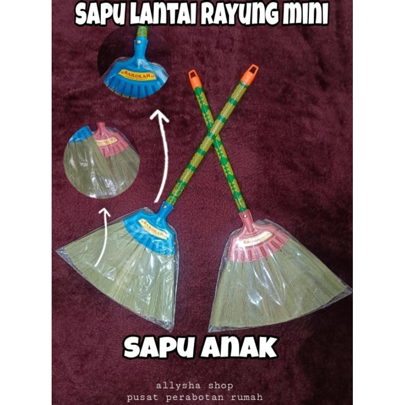 Sapu rayung mini sapu lantai sapu anak afatar sapu rayung best seller