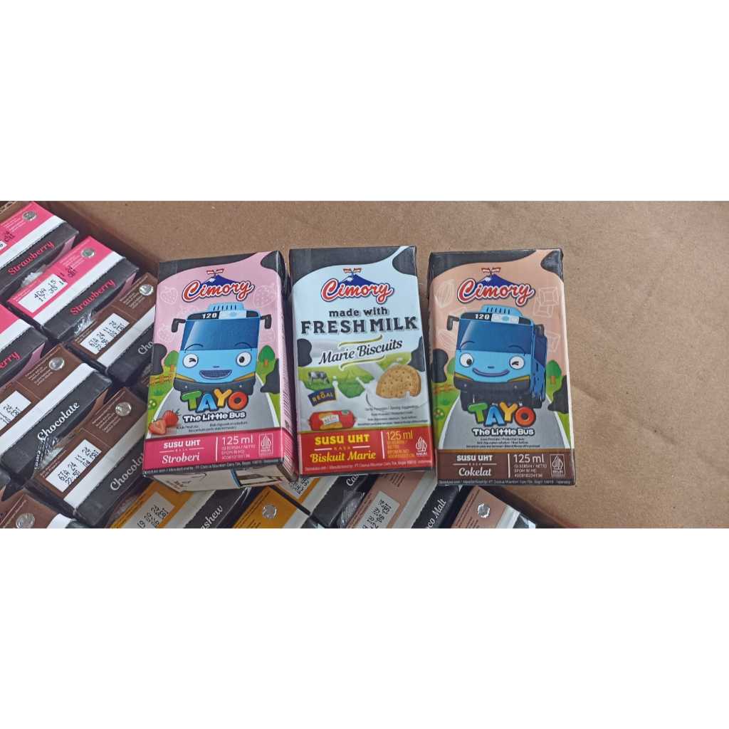 

SUSU CIMORY UHT FRESH MILK 125ml 1 DUS ISI 24 ONLY SAMEDAY/INSTANT