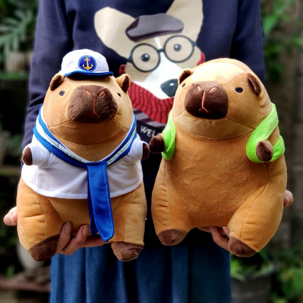 Boneka Capybara Viral | Boneka Capybara Lucu