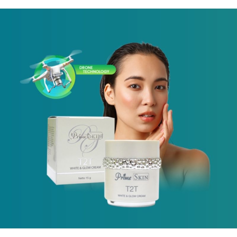PRIME SKIN T2T WHITE And GLOW CREAM 100% ORIGINAL PRODUK HWI