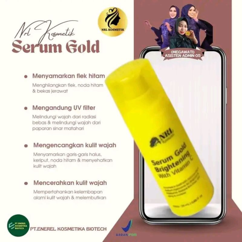serum Glow NRL kosmetik