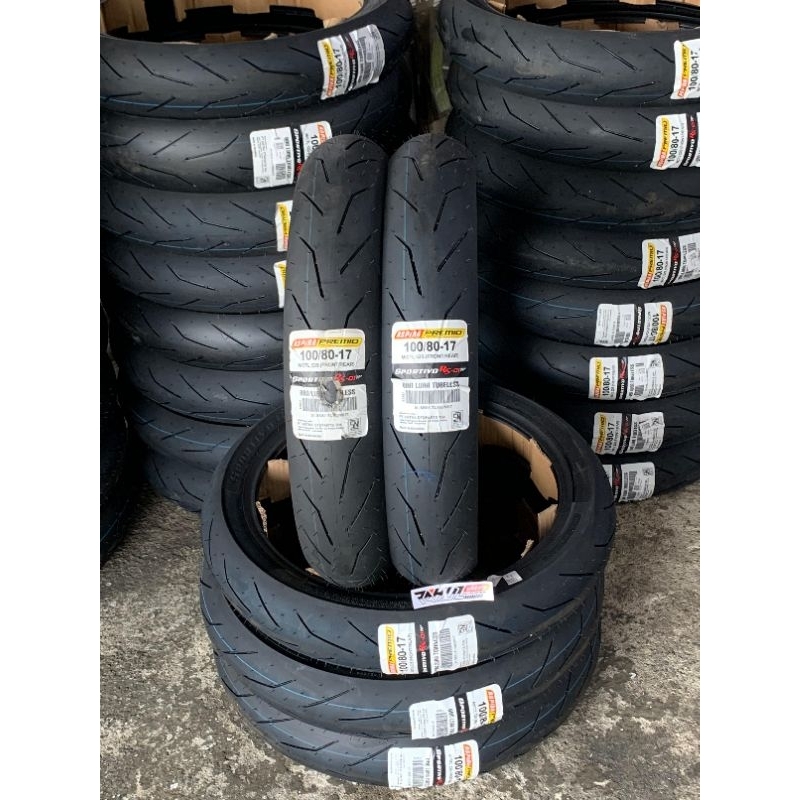 BAN LUAR ASPIRA PREMIO UKURAN 100/80-17