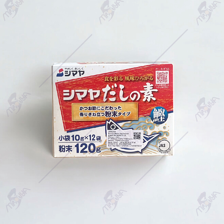 

Shimaya Dashi No Moto | Kaldu Bubuk Ikan cakalang 120 G