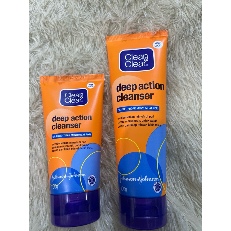 Clean and Clear Deep Action Cleanser