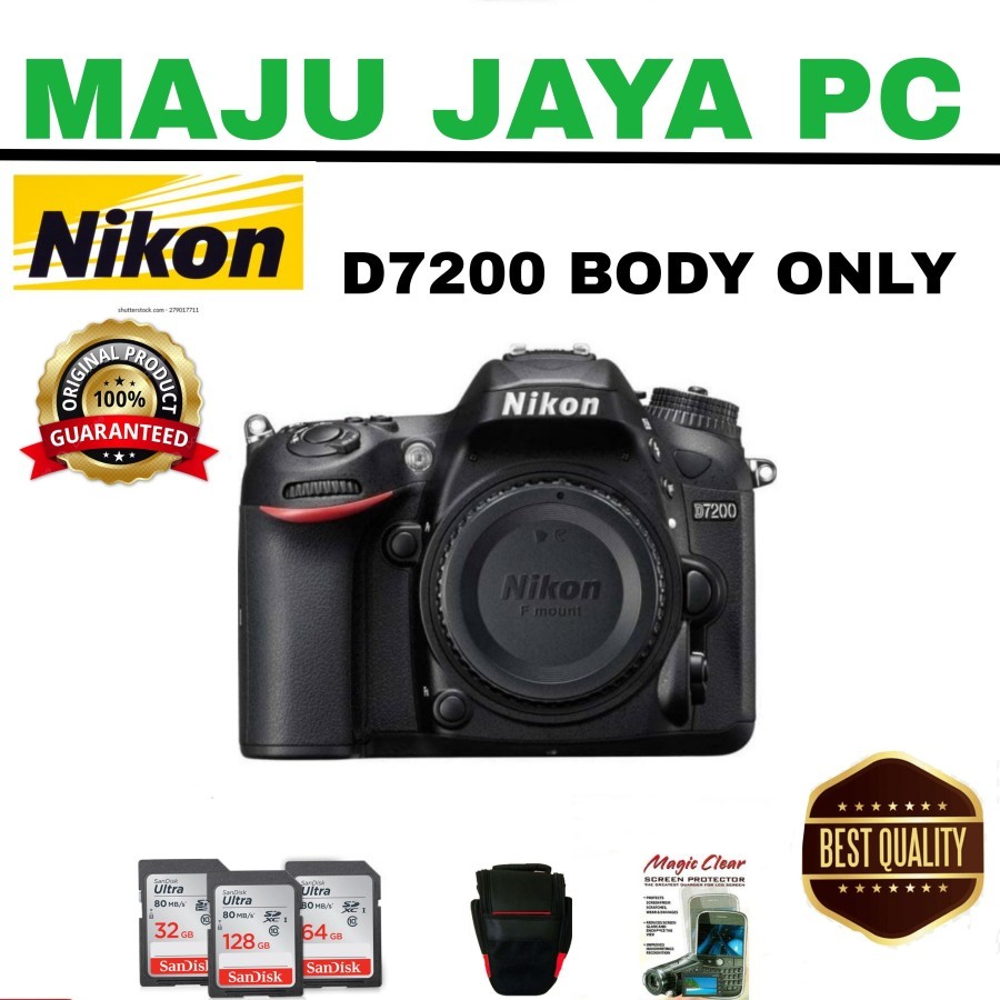 Nikon d7200 body only KAMERA NIKON D7200 BODY ONLY
