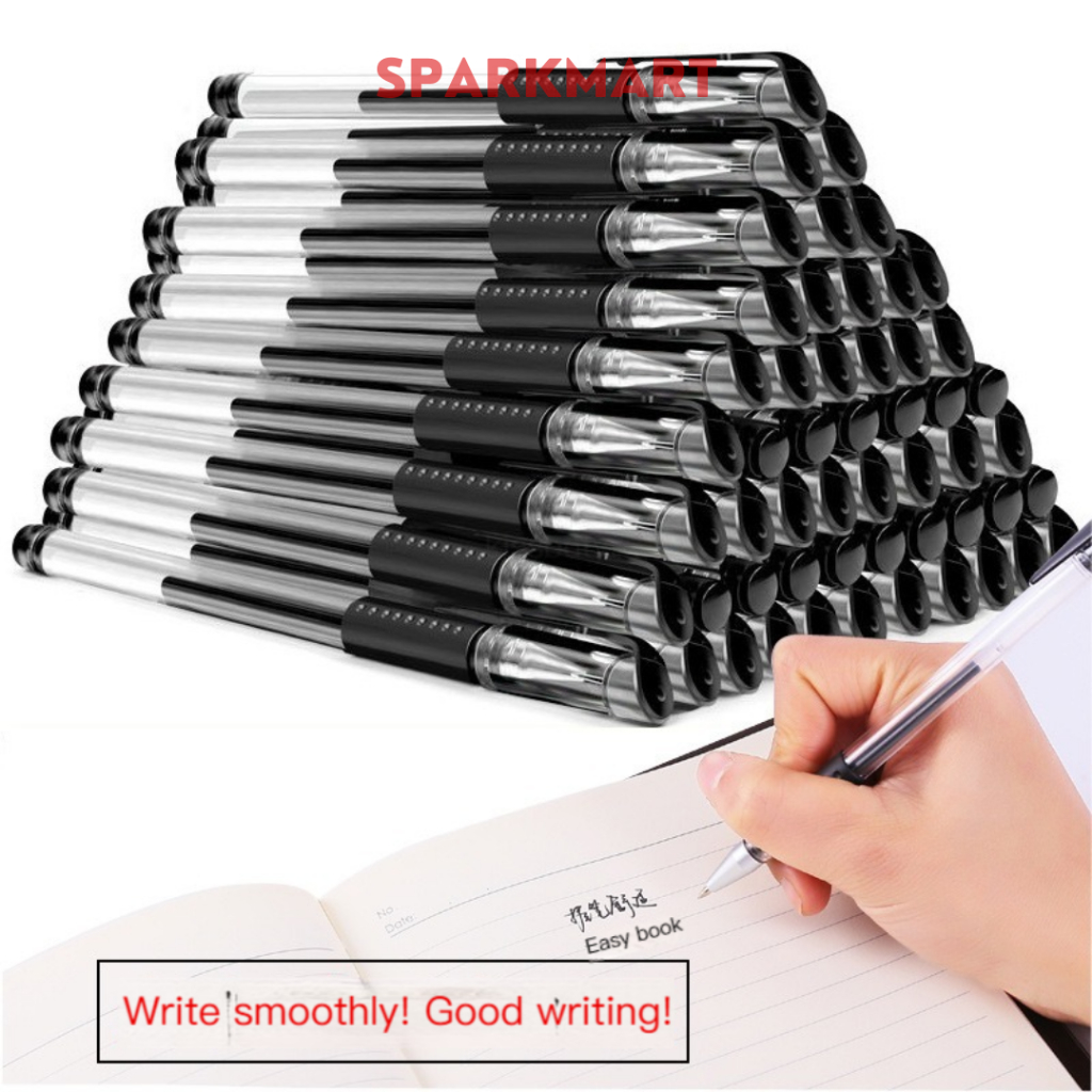 

Pulpen Gel 0.5mm Isi Ulang Tinta Refill - Black