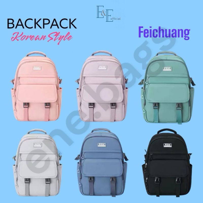 FEICHUANG 0689 - Tas Ransel Anak ABG Backpack K-Style