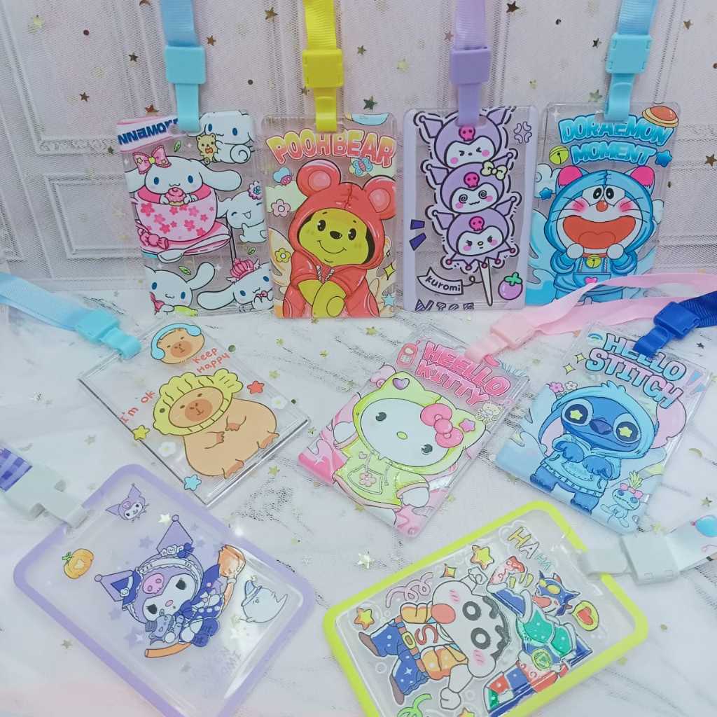 

ID CARD MOTIF KARAKTER SANRIO LUCU / Tempat Kartu Photocard ID CARD / akses kontrol kartu kerja kartu lanyard