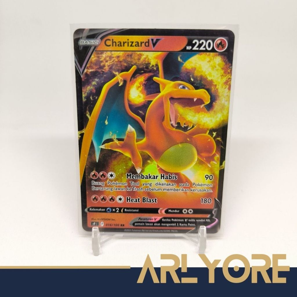 Pokemon TCG Indonesia Charizard V S9 Star Birth