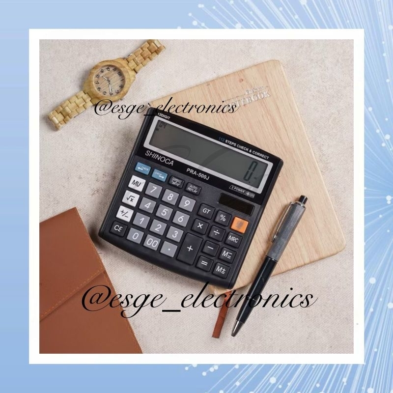 

ORIGINAL KALKULATOR SHINOCA 12 DIGIT PRA-500J KALKULATOR MEJA KALKULATOR SEKOLAH KALKULATOR DAGANG BISNIS