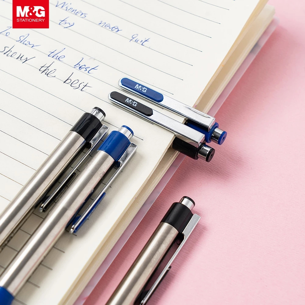 

PULPEN M&G METAL RETRACTABLE 0.7MM BALL PEN ABP01771