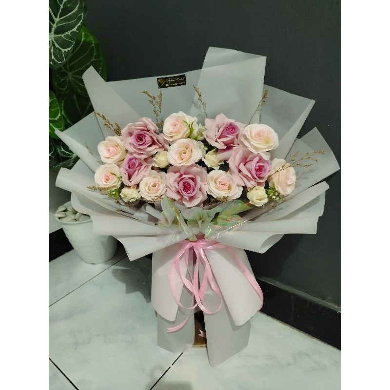 SUPER BIG BOUQUET BUNGA JUMBO- buket bunga lamaran ukuran besar - buket bunga anniversary - buket bu