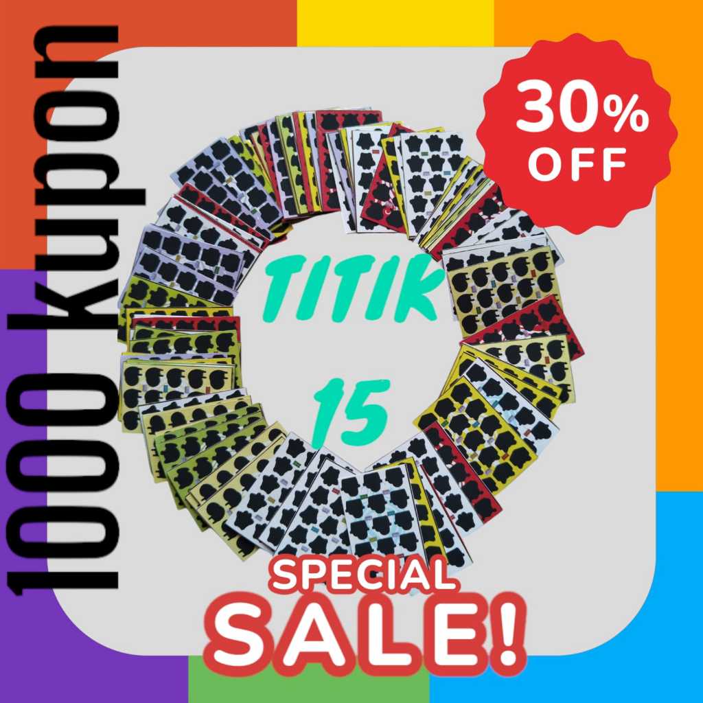 New Diskon 50% Gosokan isi 1000 kupon Gosokan BOM Gosokan Tengkorak Gosokan Berhadia Viral