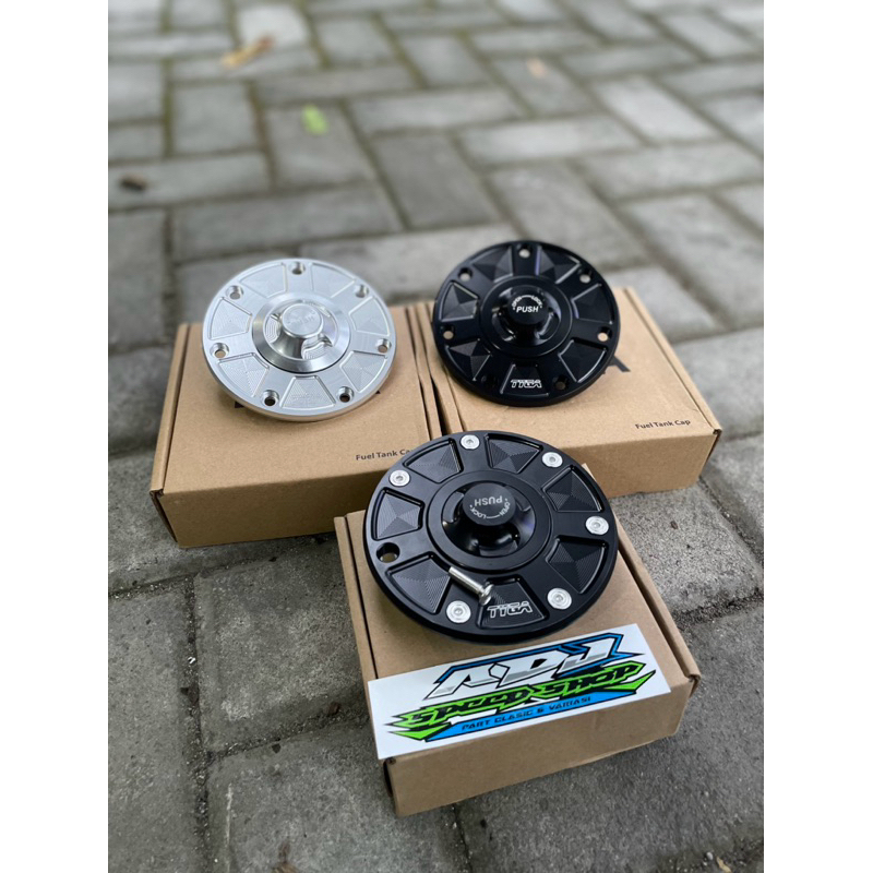 TUTUP TANGKI NINJA TYGA SET BAUT SLIM STENLIS TUTUP TYGA NINJA R RR SS SET BAUT